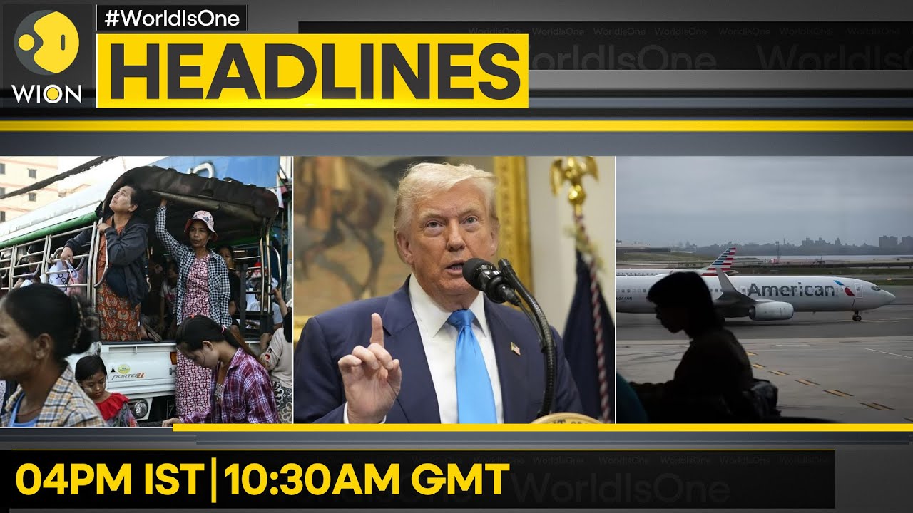 Myanmar Junta Releases Over 6,100 Prisoners | US Resumes Flights To Caribbean | WION HEADLINES