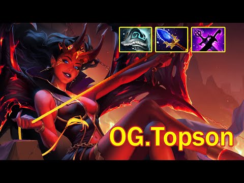 OG.Topson  Midlane Queen of Pain | Full Game | Pro Gameplay