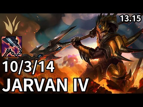 Jarvan IV Jungle vs Kha'Zix - KR  Master | Patch 13.15