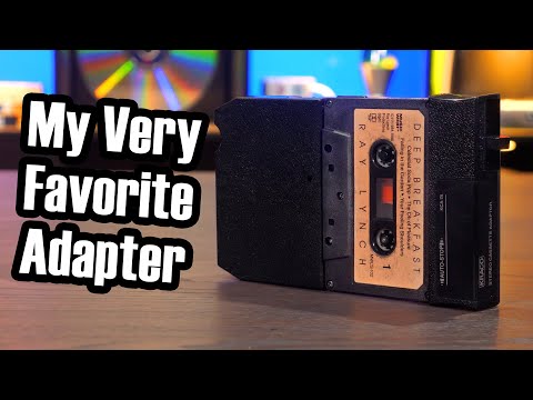 Wanna play a cassette in an 8-track player? This adapter made it possible