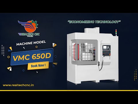 MODEL : RTV 650D Machine Model by Realtech CNC VD - 433