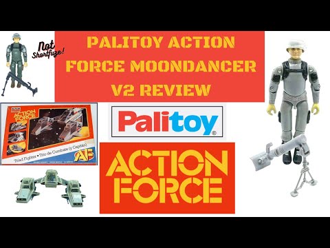 Palitoy Action Force Moondancer, Triad Fighter Pilot, series 3, not GI Joe Shortfuse. Rare one!