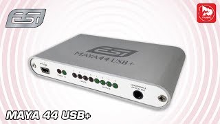Video thumbnail for 4-х канальная звуковая карта ESI MAYA44 USB Plus by PopMusicRu
