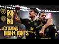 CUNHA WINS IT Arsenal 2 3 Man Utd EXTENDED Highlights