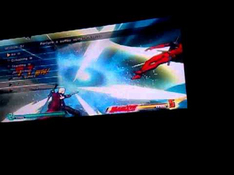 Marvel vs Capcom 3-91 hits combo Dante,Ryu,arthur