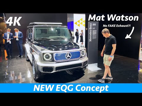 Mercedes EQG AMG - FIRST look in 4K | Mat Watson impressions! (G-Class EV Concept)