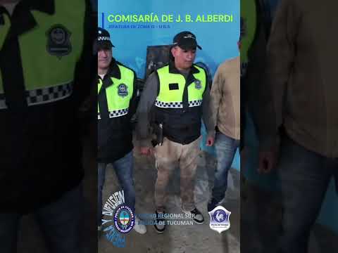 ALLANAMIENTO EXITOSO DETENCIÓN DEL CAUSANTE. #policia #seguridad #noticias