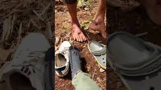 how to get rid of these!🥺🐛 #forefin #forest #leech #friends #shorts #like #unplanned #2022 #trekking