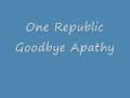 karaoke, one republic, goodbye apathy 