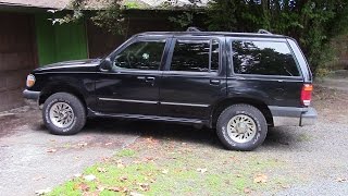 My 1999 Ford Explorer First Time Cold Start DID NOT GO AS PLANNED From new and old