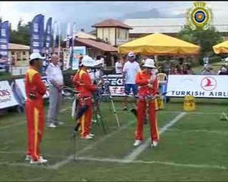 China v Korea – recurve women's team gold | Antalya 2006 Archery World Cup stage 2