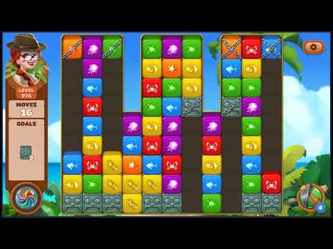 Lost Island Blast Adventure Level 974 - NO BOOSTERS 🏝️ | SKILLGAMING ✔️