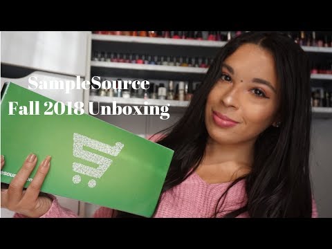 Samplesource Fall 2018 Unboxing