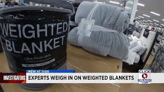 Weighted blankets for kids Two doctors weigh pros, cons