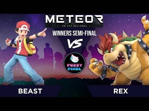Beast (Pokemon Trainer) vs Rex (Bowser, Bowser Jr) - Winners Semi-Final - METEOR 3