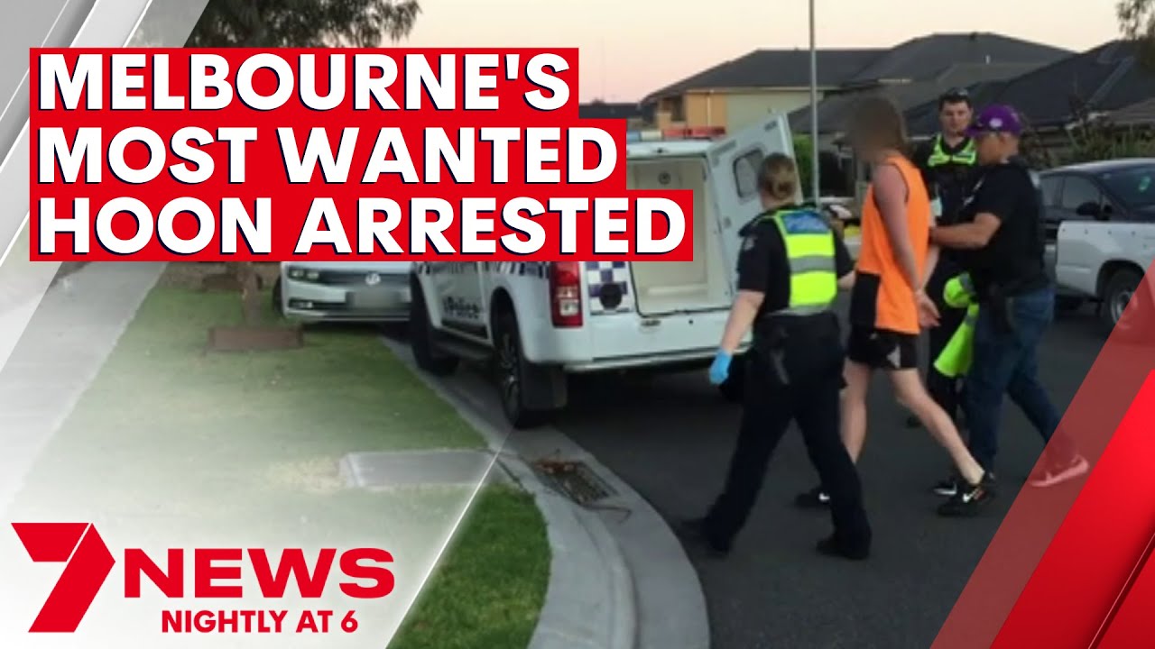 One of Melbourne’s most dangerous hoons arrested as police launch a crackdown | 7NEWS