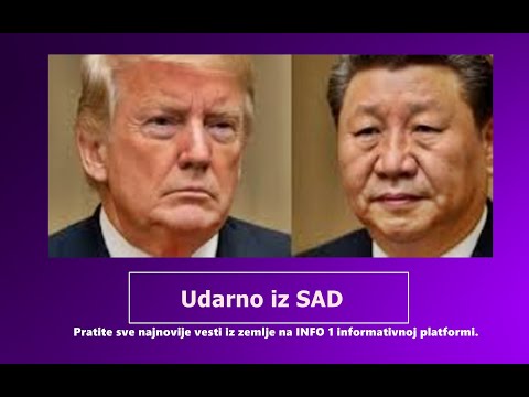 Udarno iz SAD..!!! Peking povukao neočekivan potez..?  - INFO 1
