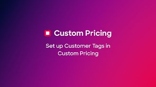 Custom Pricing YouTube Video