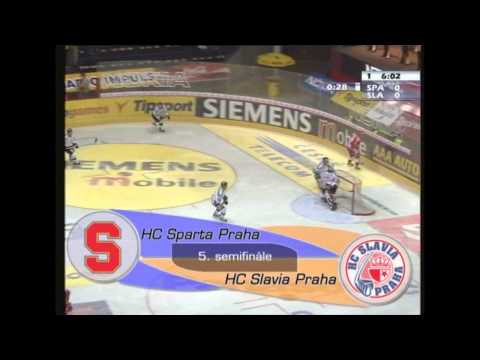 Play off Tipsport extraligy 2003/2004 - semifinále: HC Sparta Praha vs. HC Slavia Praha