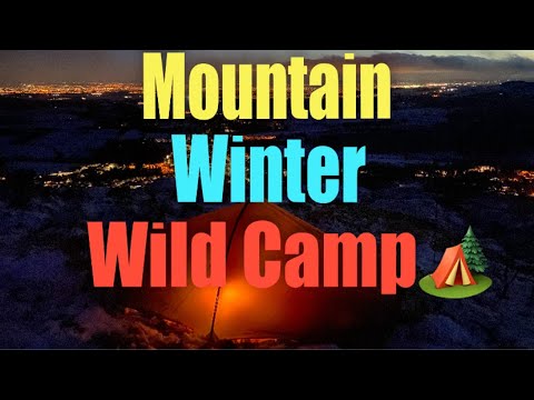 Solo Winter Wild Camp on The Campsie Fells