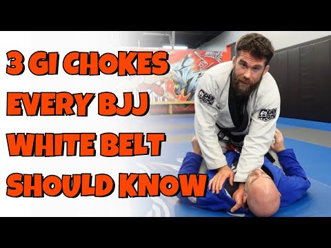 3 Fundamental Collar Chokes You Should Know as a White Belt in BJJ