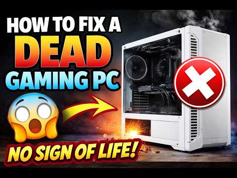 Dead Gaming PC No Power — Step-by-Step Troubleshooting Guide