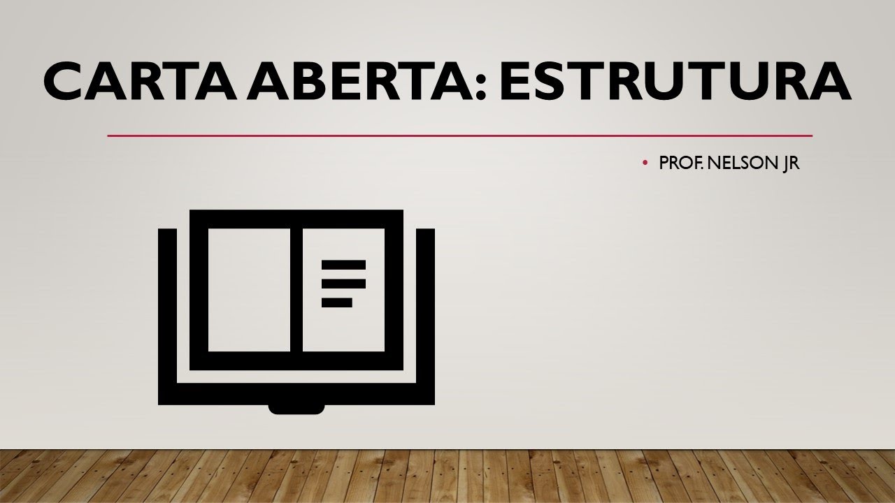 [GÊNEROS TEXTUAIS] Carta Aberta: estrutura