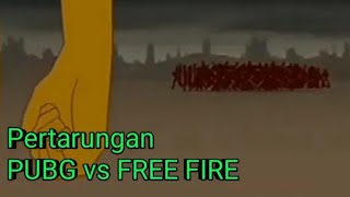 Download lagu Pertarungan PUBG vs FREE FIRE VERSI STICKMAN... mp3