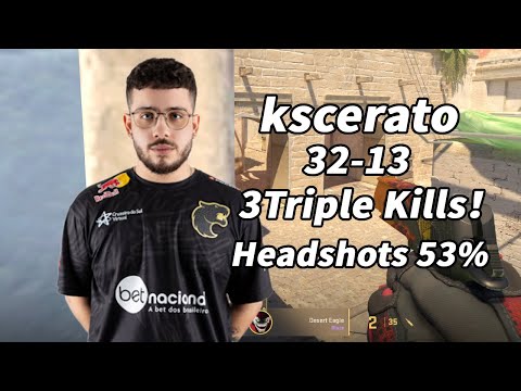 CS2 KSCERATO FURIA Faceit POV Mirage (32-13) | 24/12/17 #cs2 #demo