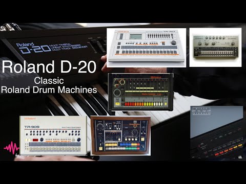 Roland D-20 - legendary TR and CR-Drums