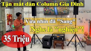 Trọn bộ dàn âm thanh gia đình Cao Cấp | Loa cột Motivity PAL36 – Sub Dx12 – Main SA Sound A600
