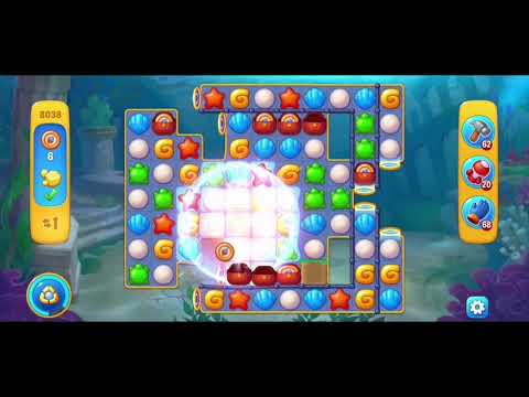 Fishdom 8038 Hard Level - NO 💣🧨💥