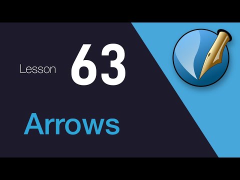 63) Arrows in Scribus
