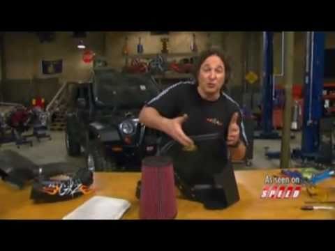 AIRAID Stacey David GEARZ Jeep Wrangler JK Intake Installation