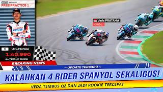 Download lagu VEDA OVERCOMES 4 SPANISH RIDERS! VEDA FINISHES Q2 AND IS THE FASTEST IN FP1 OF THE 2026 MOTO3 THA... mp3 Download lagu VEDA OVERCOMES 4 SPANISH RIDERS! VEDA FINISHES Q2 AND IS THE FASTEST IN FP1 OF THE 2026 MOTO3 THA... mp3