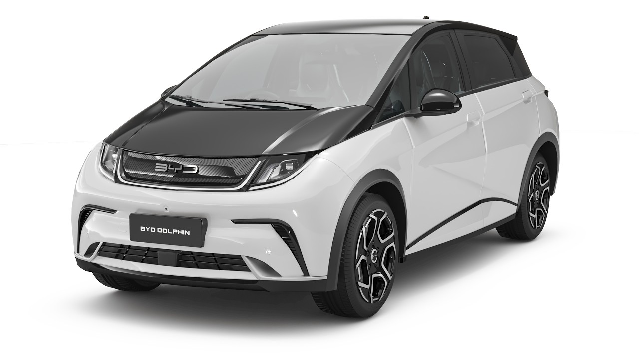 2026 BYD Dolphin Right Hand Drive with Interior 3D Model