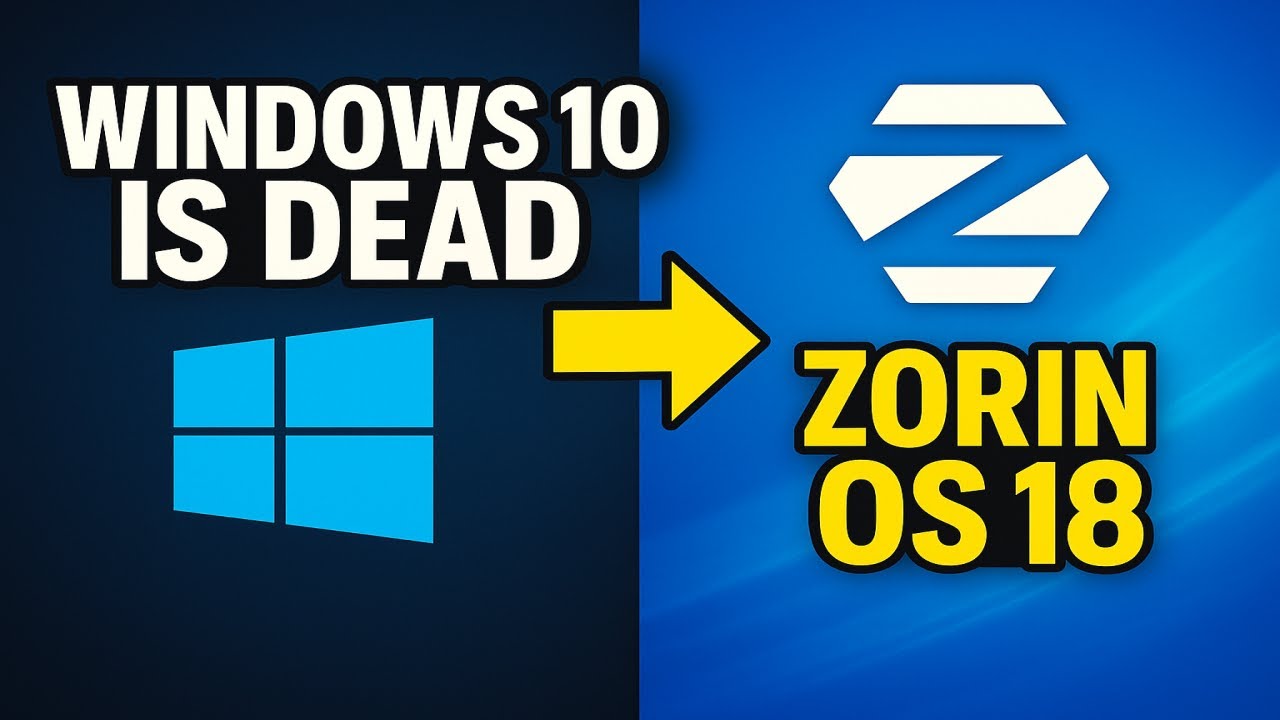 Windows 10 Alternative: Fastest Way to Move to Zorin OS 18 | Windows 10 End of Support