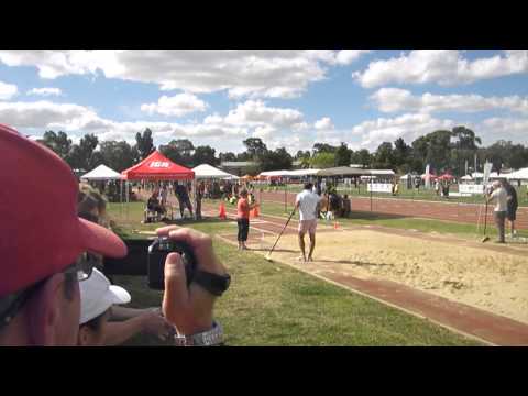 State Champs U12 final 60m hurdles