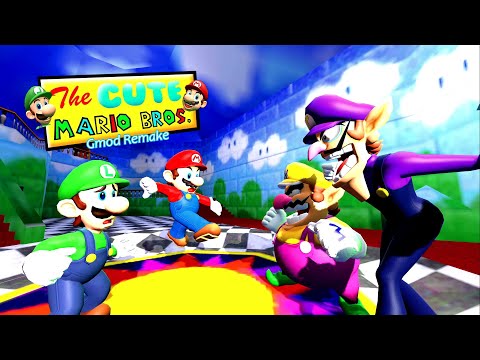 Cute Mario Bros Gmod Remake - Meet The Wario Bros