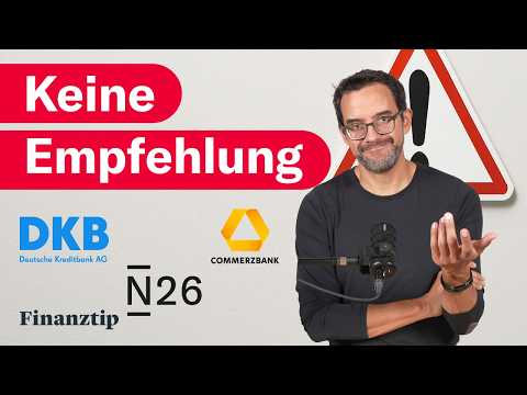 ETF-Depot: Warum N26, DKB & Commerzbank keine Empfehlung sind