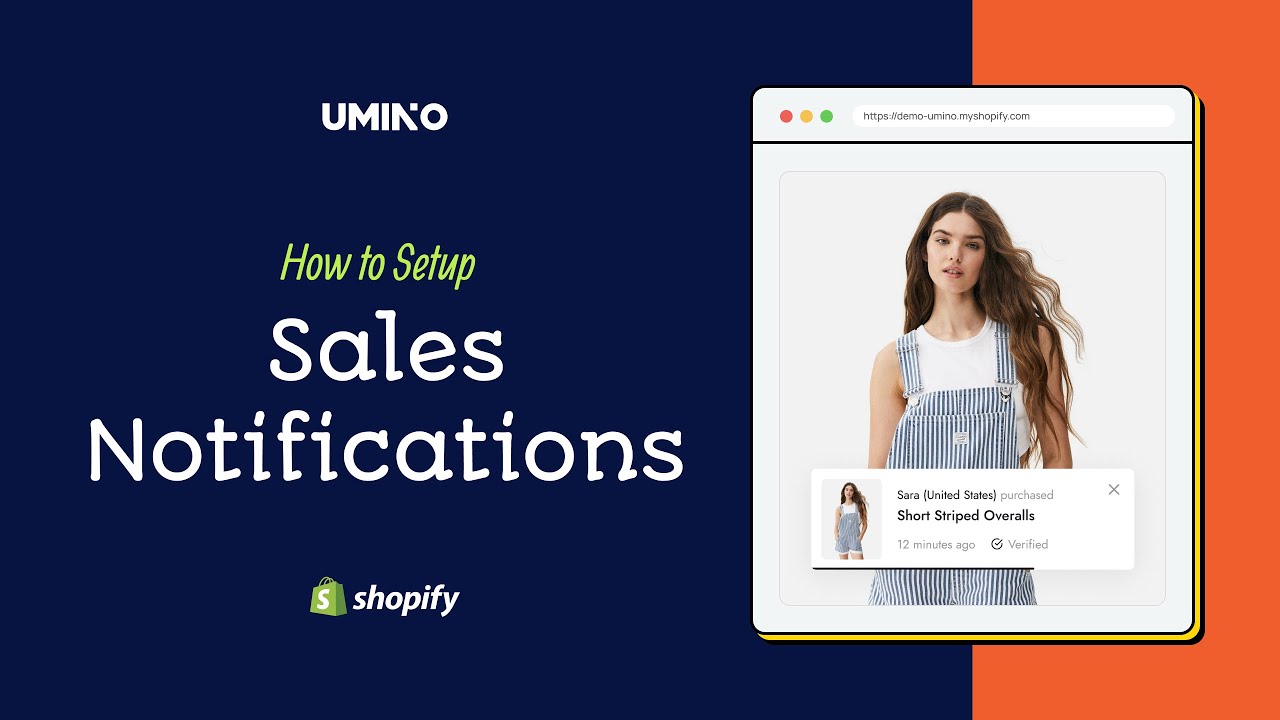 How to setup Sales notifications