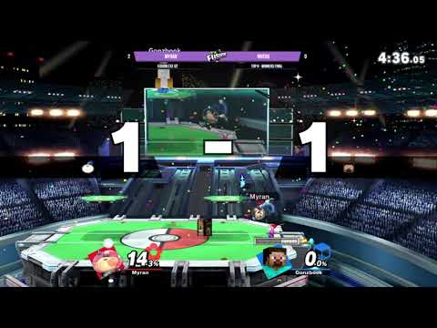 Fusion.exe 62 - Rivers (Diddy Kong, Steve) vs Myran (Olimar) - Top 8 - Winners Final