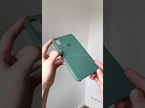 Чехол для IPhone Xs Max Silicone Case (Оливковый) - фото 1 - id-p1664943242