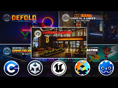 SO MANY GameDev Bundles, Giveaways and More!  [ Unreal | Unity | Godot | Defold | C++ ]