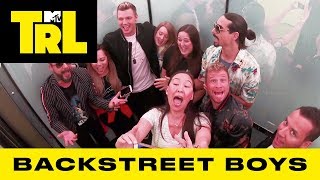 Backstreet Boys Surprise Fans w/ &#39;I Want It That Way&#39; &amp; &#39;As Long As You Love Me&#39; Sing-A-Longs | TRL