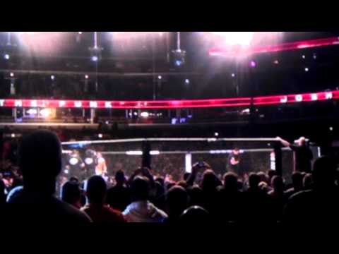 Benson Henderson and Josh Thomson live entrances UFC on FOX 10