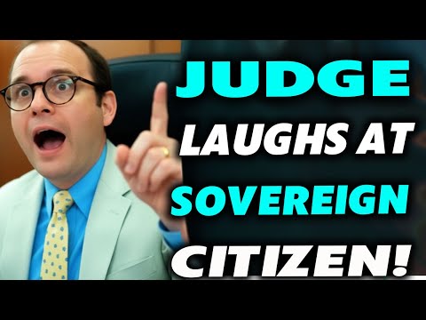 Sovereign Citizen HUMILIATED In Court—Judge Can’t Stop Laughing!