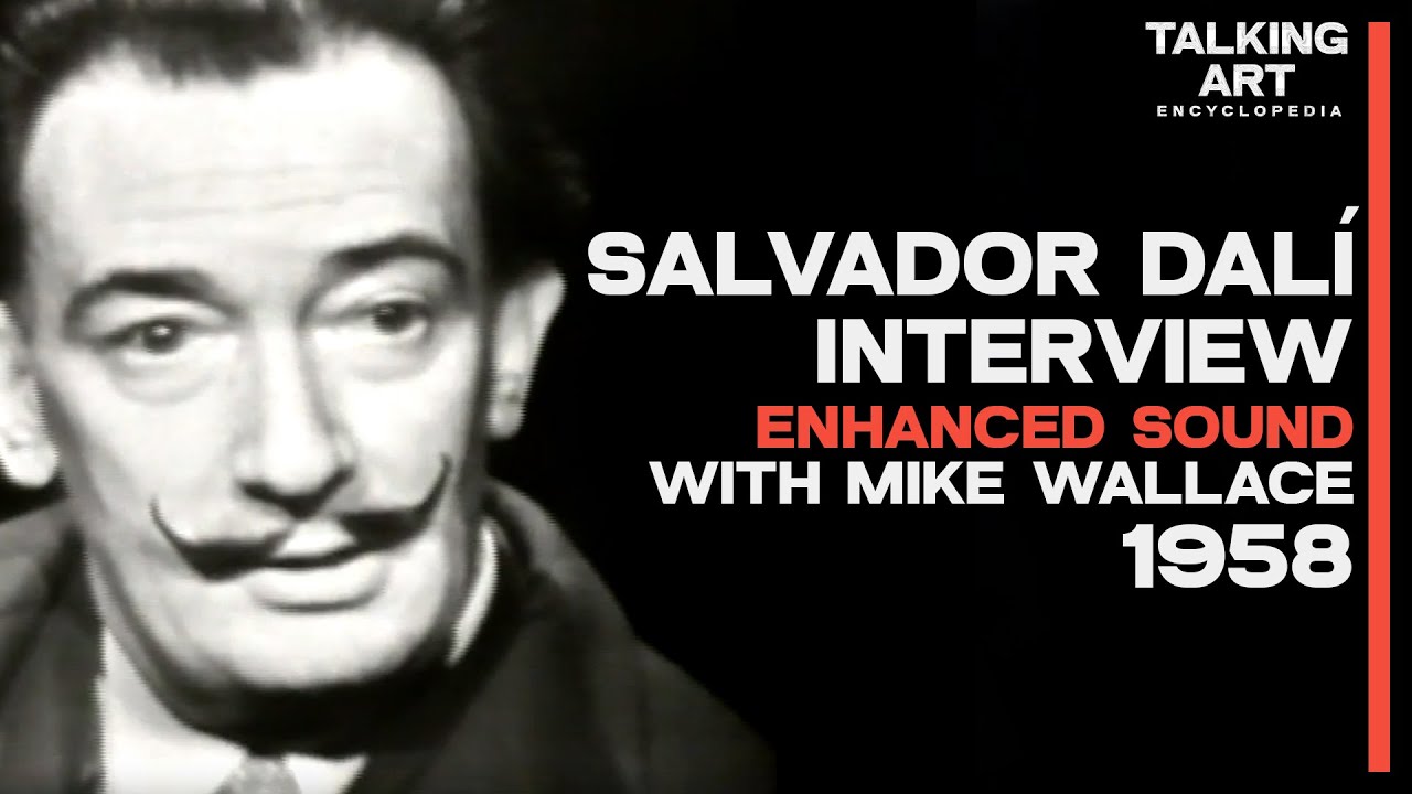 Salvador Dali Interview with Mike Wallace (1958) (Enhanced Sound)