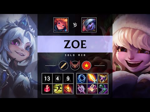 Zoe Mid vs Tristana - VN Grandmaster Patch 25.07