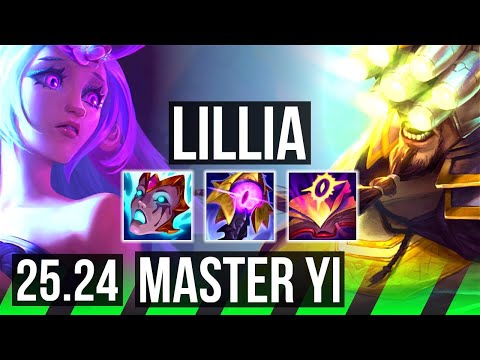 LILLIA vs MASTER YI (JGL) | EUNE Master | 25.24